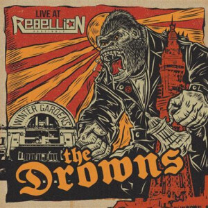 Drowns, The - Live At Rebellion (orange / red pinwheel) col lp