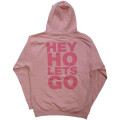 Ramones - Pink Hey Ho Seal (Hoodie pink)