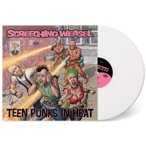 Screeching Weasel - Teen Punks In Heat (white) col lp