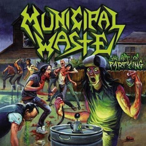 Municipal Waste - Art of Partying (purple) col lp