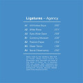Ligatures - Agency - 12"