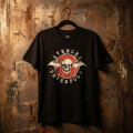Avenged Sevenfold - Deathbat Red Circle (black)