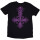Ghost - Metal Logo & Purple Grucifix (black)