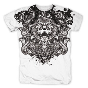 As I Lay Dying - Circle Of death (white)