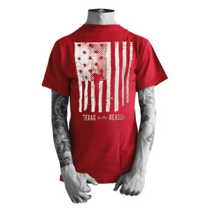 Texas Is The Reason - Flag (red)