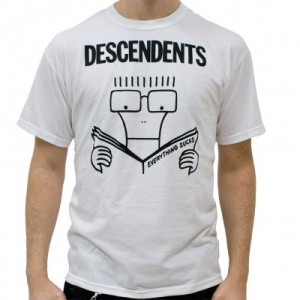Descendents - Everything Sucks (white) - M