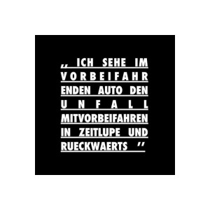 Farce - Ich sehe im vorbeifahrenden Auto... - lp