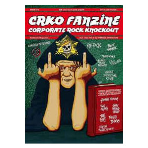Corporate Rock Knockout Zine - Nr. 3/4 + Strange Attractor 7\"