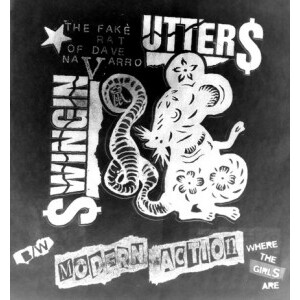 Swingin Utters / Modern Action - split - 7"