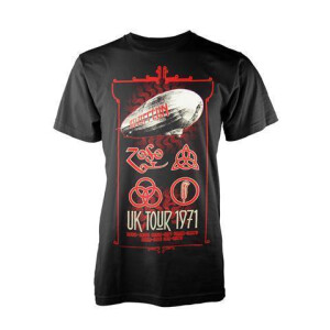 Led Zeppelin - UK Tour 1971 - (black)