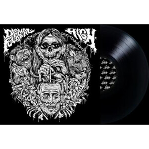 Dismalfucker / High - split lp