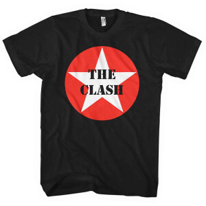 Clash, The - Star Badge (black) S