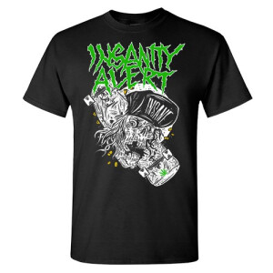 Insanity Alert - Skate Skull (black)