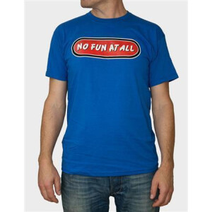 No Fun At All - Logo (blue) L