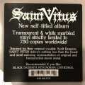 Saint Vitus - Saint Vitus (clear) col lp