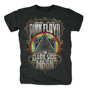 Pink Floyd - The Dark Side of the Moon - Gold Leaves (black)