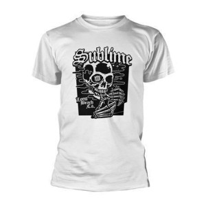 Sublime - Black Skull (white)
