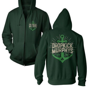 Dropkick Murphys - Anchor Admat Green (Zipper)