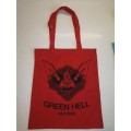 Green Hell Records - Hellbat (Stoffbeutel lange Henkel) rot