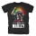 Bob Marley - Rasta Gradient (black)